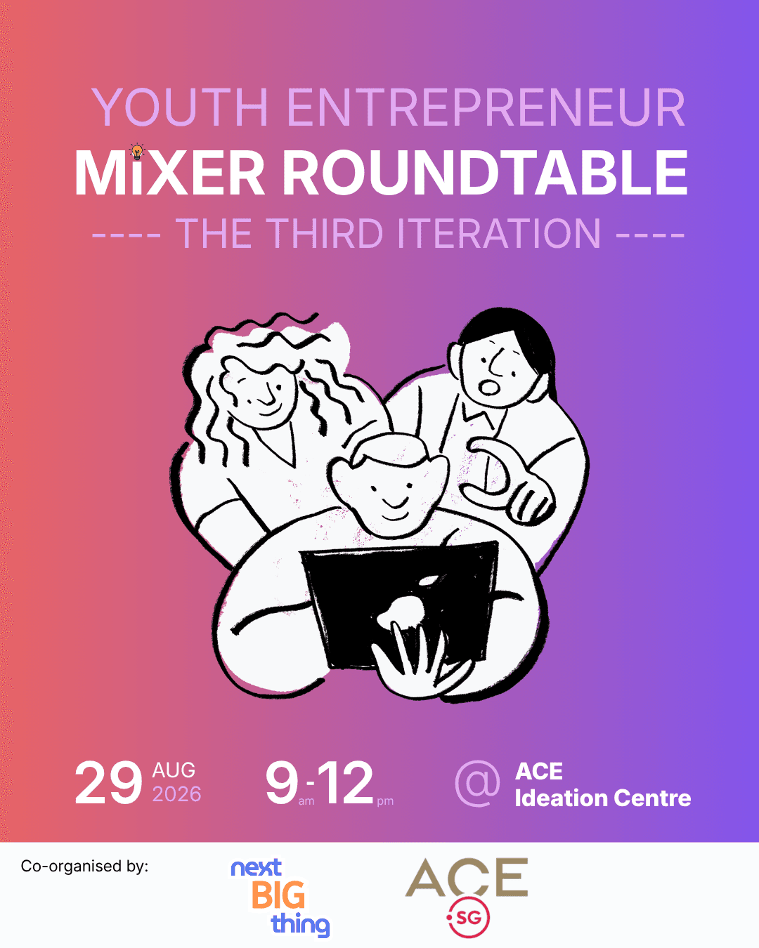 Youth Entrepreneur Mixer Roundtable 3 poster