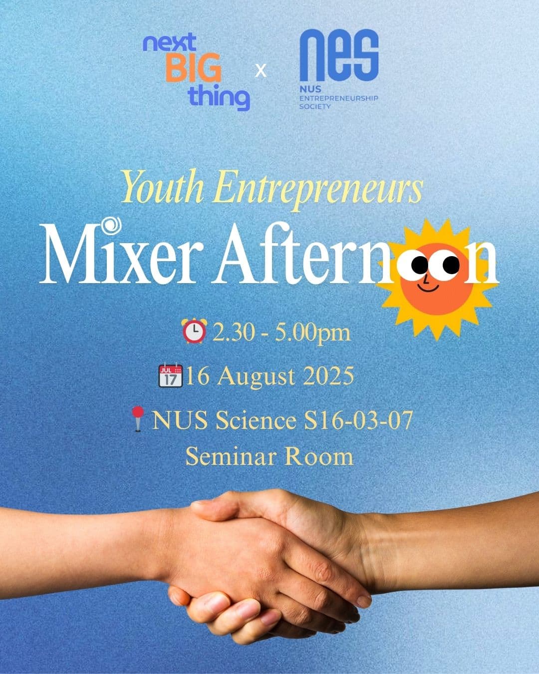 Youth Entrepreneurs Mixer Afternoon poster