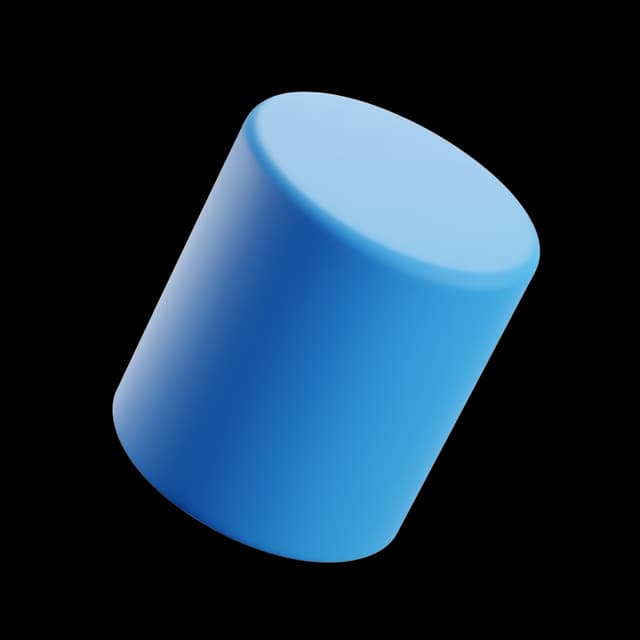 Cylinder 3D shape