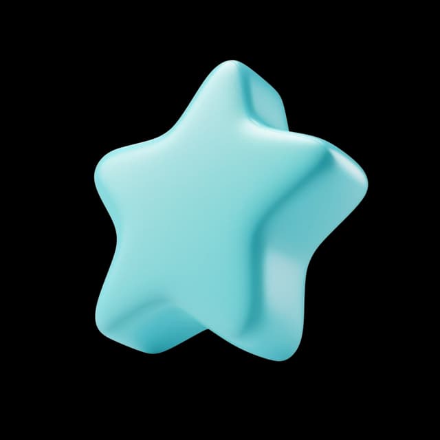 Star 3D shape